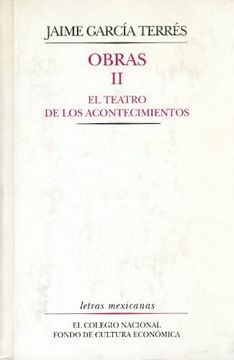 portada Obras 2. El Teatro de los Acontecimientos / pd. (in Spanish)