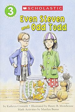 portada Scholastic Reader Level 3: Even Steven and odd Todd (Hello Math Reader. Level 3) (en Inglés)