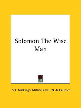 portada solomon the wise man (in English)