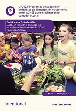 portada Programas de Adquisicion de Habitos de Alimentacion y Autonomia Uf2422 (in Spanish)