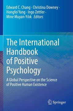 portada The International Handbook of Positive Psychology: A Global Perspective on the Science of Positive Human Existence (in English)