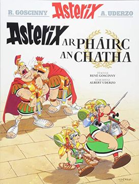 portada Asterix ar Phairc an Chatha (Irish) (Asterix i Ngaeilge: Asterix in Irish) 