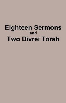 portada eighteen sermons and two divrei torah (en Inglés)