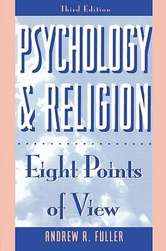 portada psychology and religion: eight points of view