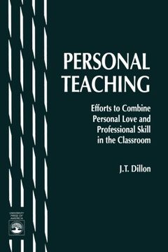 portada personal teaching: efforts to combine personal love and professional skill in the classroom