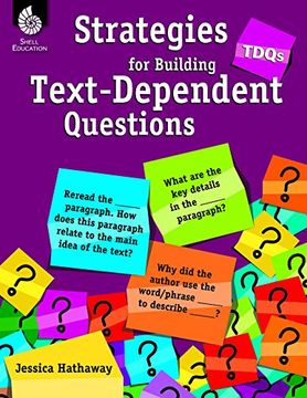 portada Tdqs: Strategies for Building Text-Dependent Questions (Professional Resources) (in English)