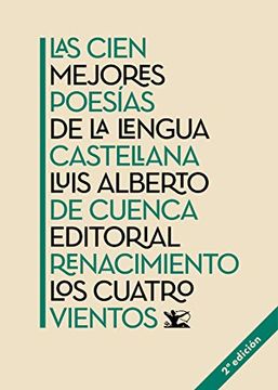 portada Las Cien Mejores Poesías de la Lengua Castellana: 114 (Los Cuatro Vientos) (in Spanish)