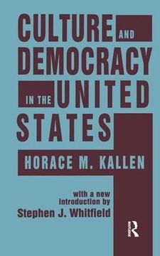 portada Culture and Democracy in the United States (en Inglés)