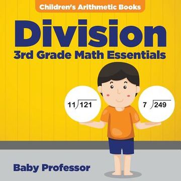 portada Division 3Rd Grade Math Essentials Children's Arithmetic Books (en Inglés)