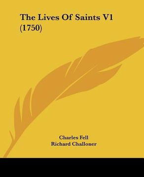 portada the lives of saints v1 (1750) (en Inglés)