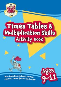 portada New Times Tables & Multiplication Skills Activity Book for Ages 9-11