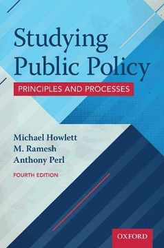 portada Studying Public Policy: Principles and Processes (en Inglés)