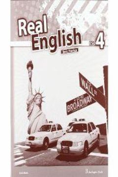 portada REAL ENGLISH 4§ESO BASIC PRACTICE 12 BURIN34ESO (en Inglés)
