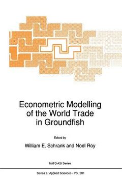 portada Econometric Modelling of the World Trade in Groundfish (en Inglés)