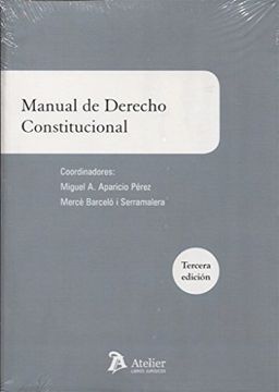 portada Manual de Derecho Constitucional (in Spanish)