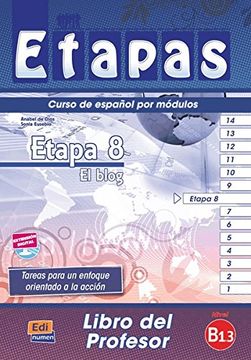 portada Etapas Level 8 El Blog - Libro del Profesor + CD [With CDROM] (in Spanish)