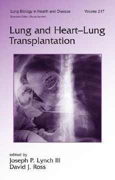 portada lung and heart-lung transplantation (en Inglés)