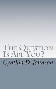 portada the question is are you? (en Inglés)