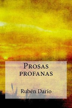 portada Prosas profanas (in Spanish)