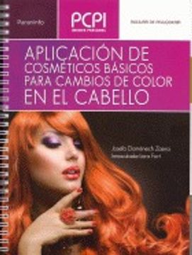 portada Aplicación de cosméticos básicos para cambios de color en el cabello