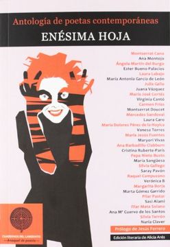 portada Antología de Poetas Contemporáneas: Enésima Hoja