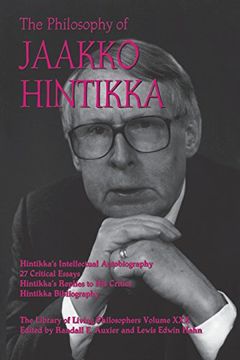 portada Philosophy of Jaakko Hintikka (Library of Living Philosophers) (en Inglés)