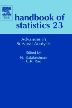 portada handbook of statistics: advances in survival analysis