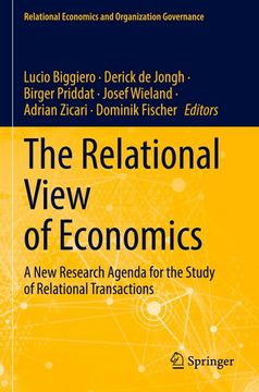 portada The Relational View of Economics: A New Research Agenda for the Study of Relational Transactions (en Inglés)