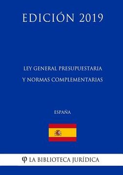 portada Ley General Presupuestaria y normas complementarias (España) (Edición 2019)
