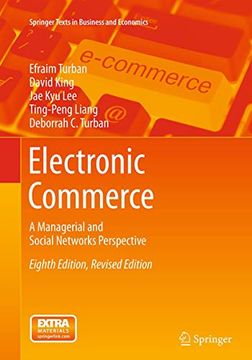 portada Electronic Commerce: A Managerial and Social Networks Perspective (in English)