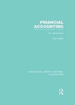 portada Financial Accounting (Rle Accounting): An Introduction
