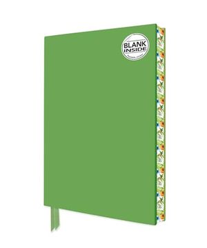 portada Spring Green Blank Artisan Notebook (Flame Tree Journals) (Blank Artisan Notebooks) (en Inglés)