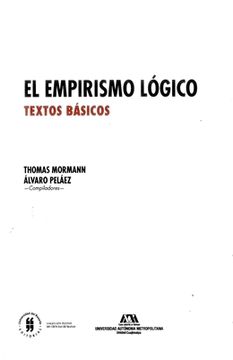 portada EL EMPIRISMO LOGICO TEXTOS BASICOS