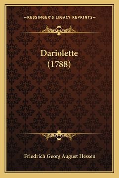 portada Dariolette (1788) (en Alemán)