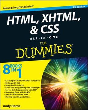 portada html, xhtml and css all-in-one for dummies
