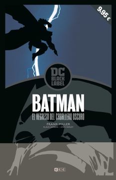 portada Batman: El Regreso del Caballero Oscuro (dc Black Label Pocket)