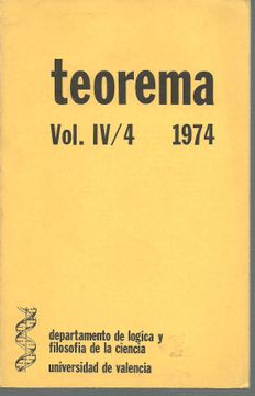 portada TEOREMA VOL IV 1974