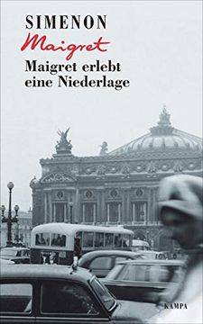 portada Maigret Erlebt Eine Niederlage (en Alemán)