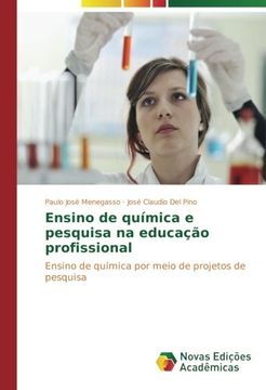 portada Ensino de química e pesquisa na educação profissional: Ensino de química por meio de projetos de pesquisa (Portuguese Edition)