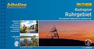 portada Radregion Ruhrgebiet: Die Schönsten Radtouren im Ruhrgebiet, 1: 50. 000, 707 km, Wetterfest/Reißfest, Gps-Tracks Download, Liveupdate (Bikeline Radtourenbücher) (en Alemán)