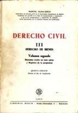 portada Derecho de Bienes