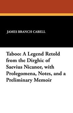 portada Taboo: A Legend Retold From the Dirghic of Saevius Nicanor, With Prolegomena, Notes, and a Preliminary Memoir 