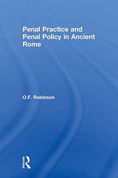 portada Penal Practice and Penal Policy in Ancient Rome (in English)