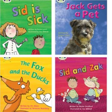 portada Learn to Read at Home With Phonics Bug: Pack 3 (Pack of 4 Reading Books With 3 Fiction and 1 Non-Fiction) (in English)
