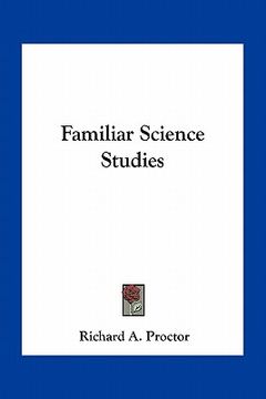 portada familiar science studies (en Inglés)