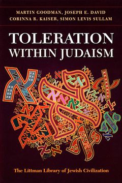portada Toleration Within Judaism (en Inglés)