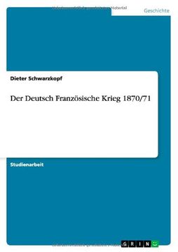 portada Der Deutsch Französische Krieg 1870/71 (German Edition)