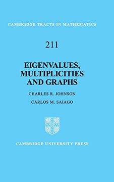 portada Eigenvalues, Multiplicities and Graphs (Cambridge Tracts in Mathematics) (en Inglés)