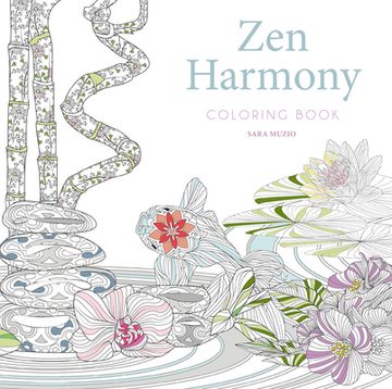 portada Zen Harmony Coloring Book Paperback 