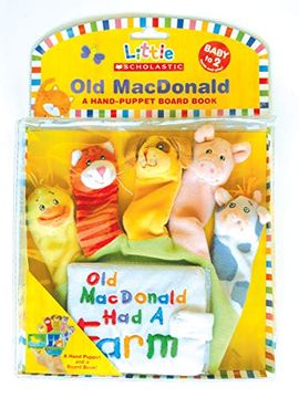 portada Old Macdonald: A Hand-Puppet Board Book (Little Scholastic) 